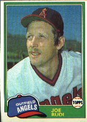 1981 Topps Baseball Cards      701     Joe Rudi